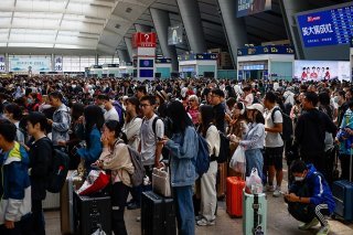 A l'occasion de ces huit jours de vacances pour la Fête nationale (célébrée le 1er octobre), le nombre de voyages en Chine est quatre fois plus important. (Archives) KEYSTONE/EPA/MARK R. CRISTINO